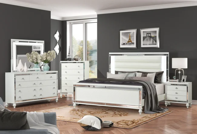 Fiona Bedroom Set- White