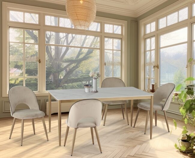 15652 Emilia 5-Piece Dining Set