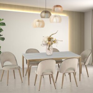 15654 Emilia 7-Piece Dining Set
