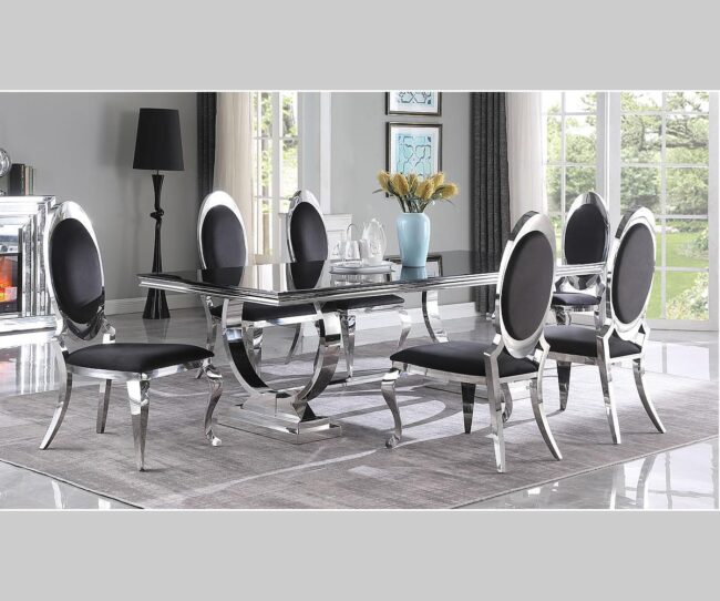 KF-Celeste (White) with Divina Set T-9092WT, Y851 DTS BK - Image 4