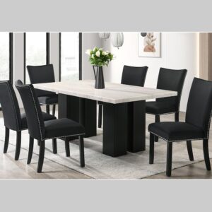KF-Lantana Set T7040 DTS BK DINING SET