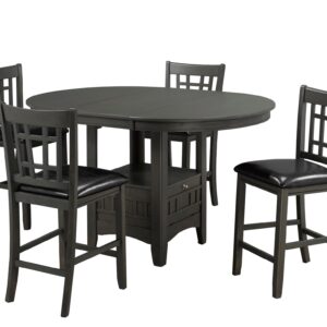 TN-4560-5 PUB 5-PIECE COUNTER SET - GREY