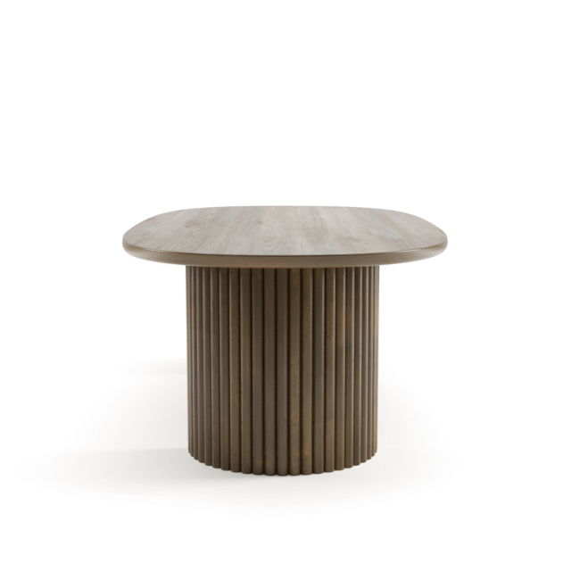 3228672 Odilia 5-PIECE DINING SET - WALNUT/CREAM - Image 3
