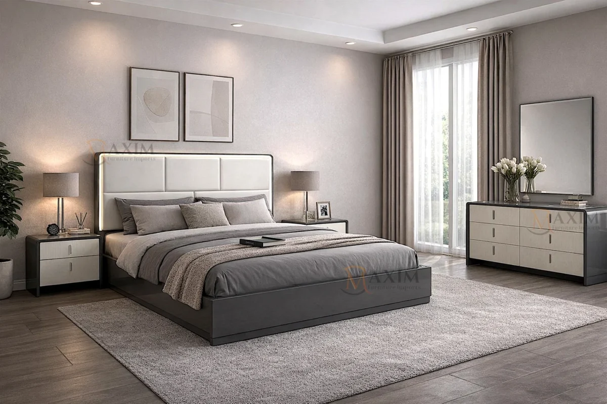Pluto Lift-Up Storage Bedroom Set
