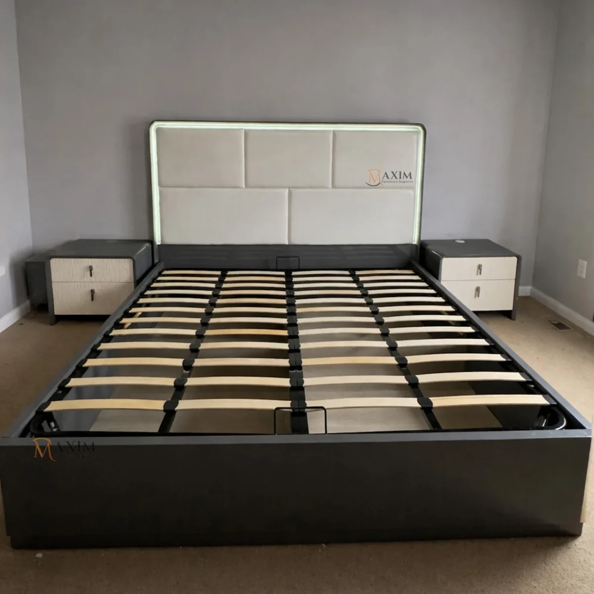 Pluto Lift-Up Storage Bedroom Set