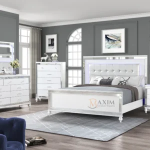 Valerie QUEEN Bedoom Set- White